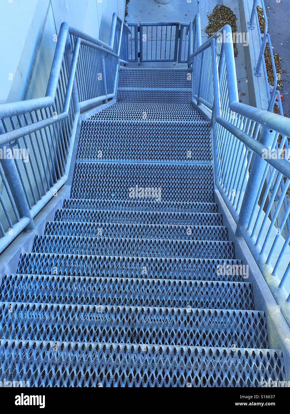 Keine Slip-Treppe Stockfoto