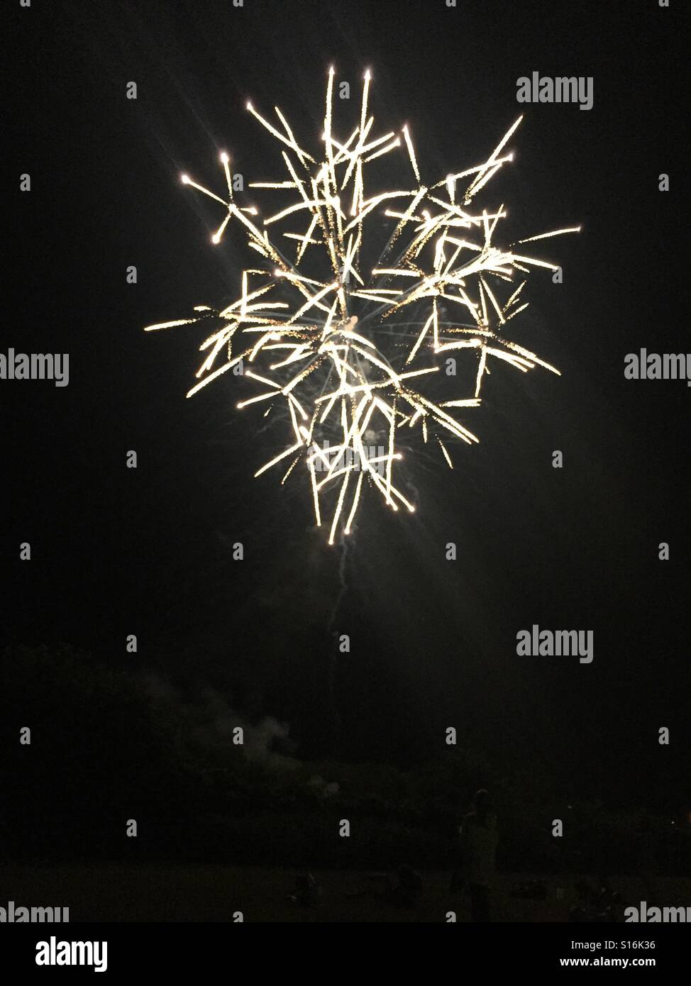 Feuerwerk Stockfoto