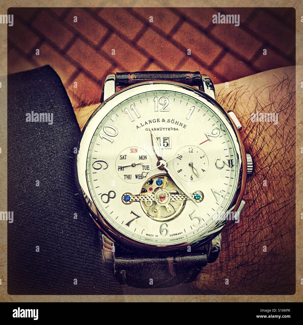 Meine sehr feinen 'Uhr' - Smartphone-aufgenommenes Stockfoto