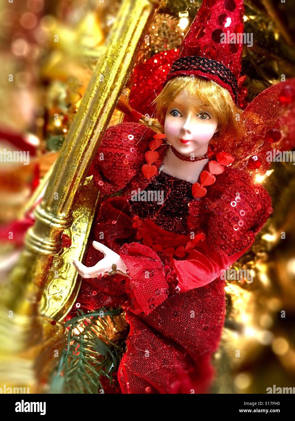 Christmas fairy Stockfoto