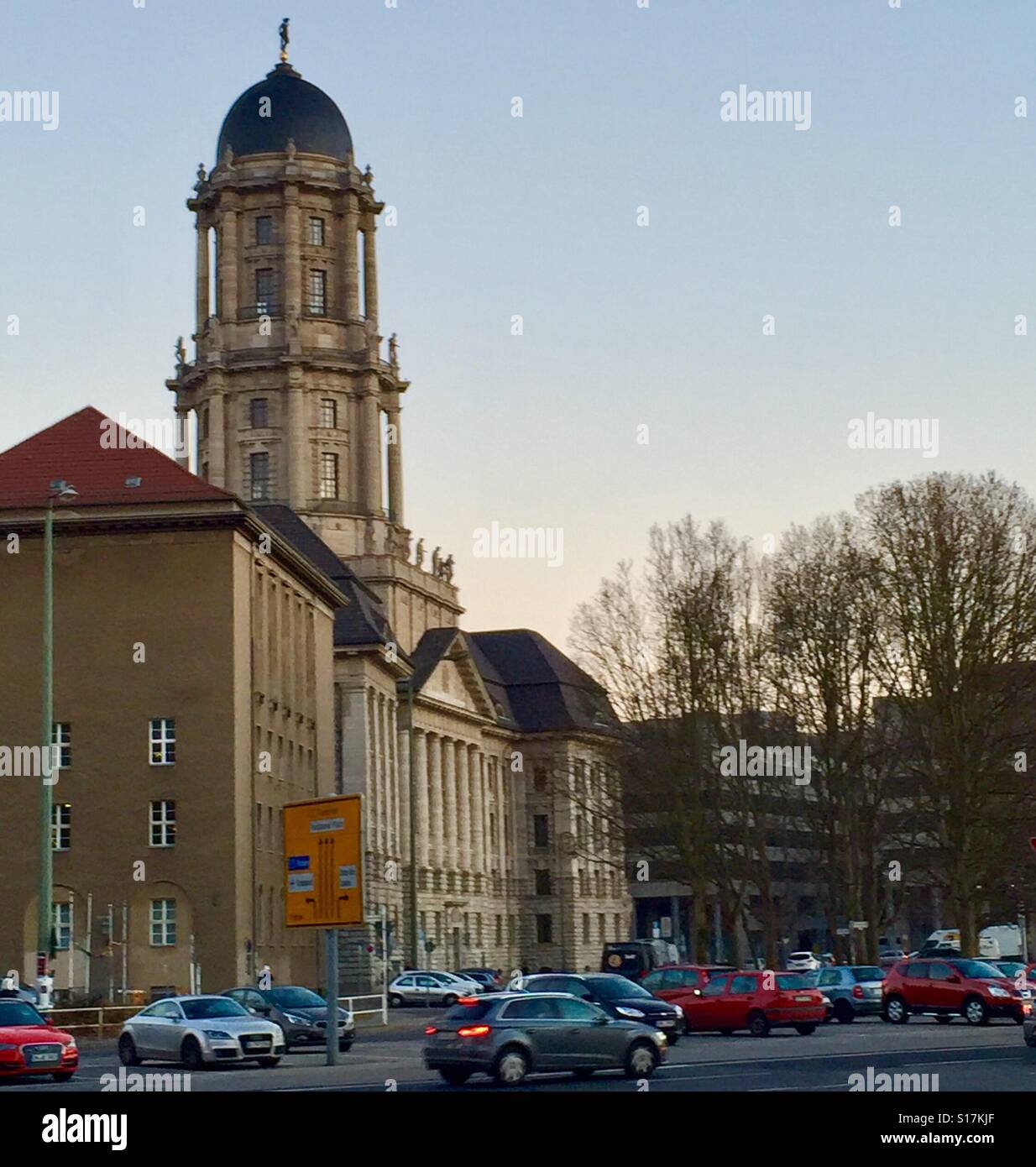 Straße von Berlin, Deutschland Stockfoto