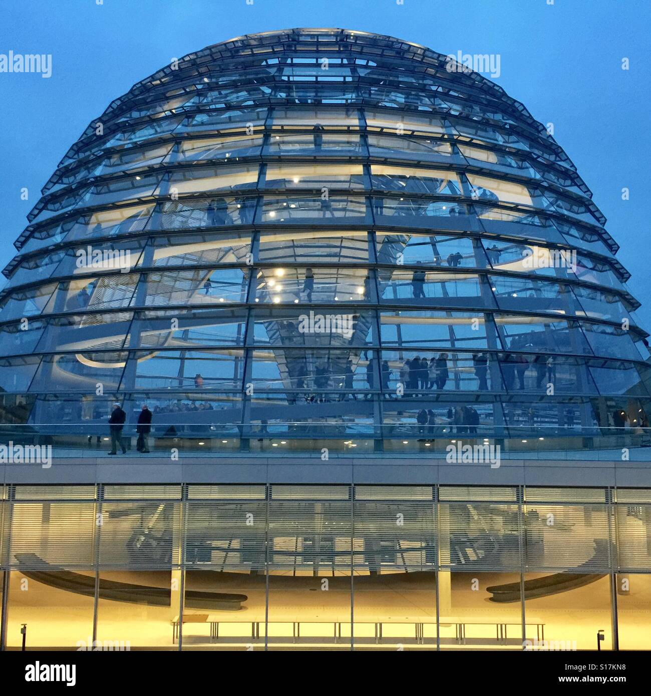 Der Bundestag, Berlin, Deutschland Stockfoto