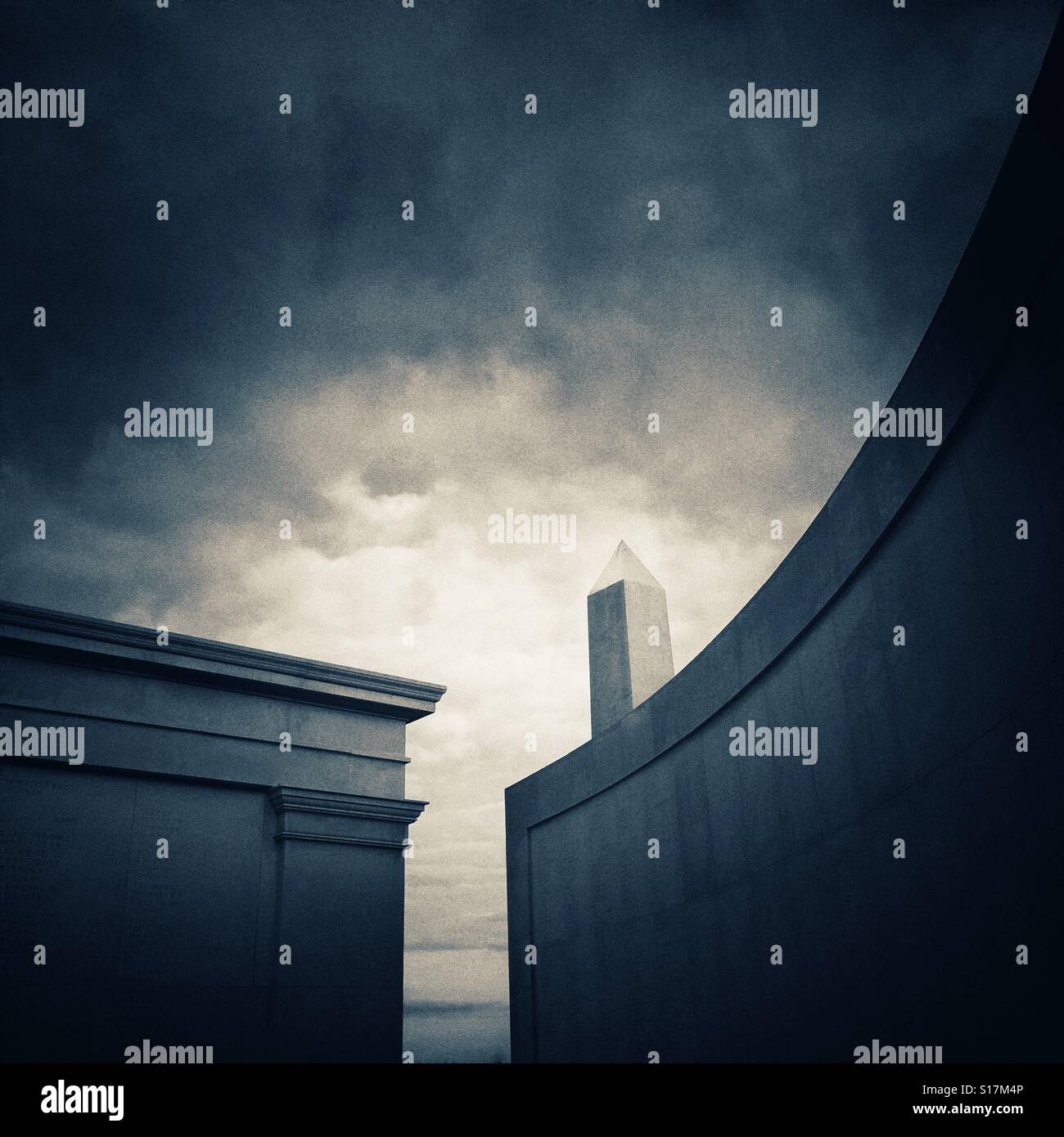 National Memorial Arboretum, Alrewas, Staffordshire, England, Großbritannien - Smartphone-aufgenommenes Stockfoto