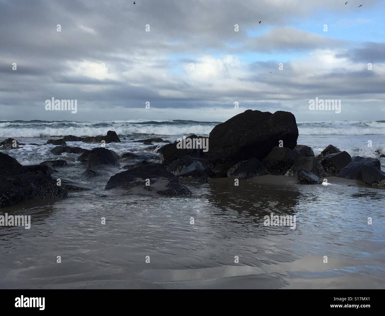 Newport Beach Schuss Stockfoto