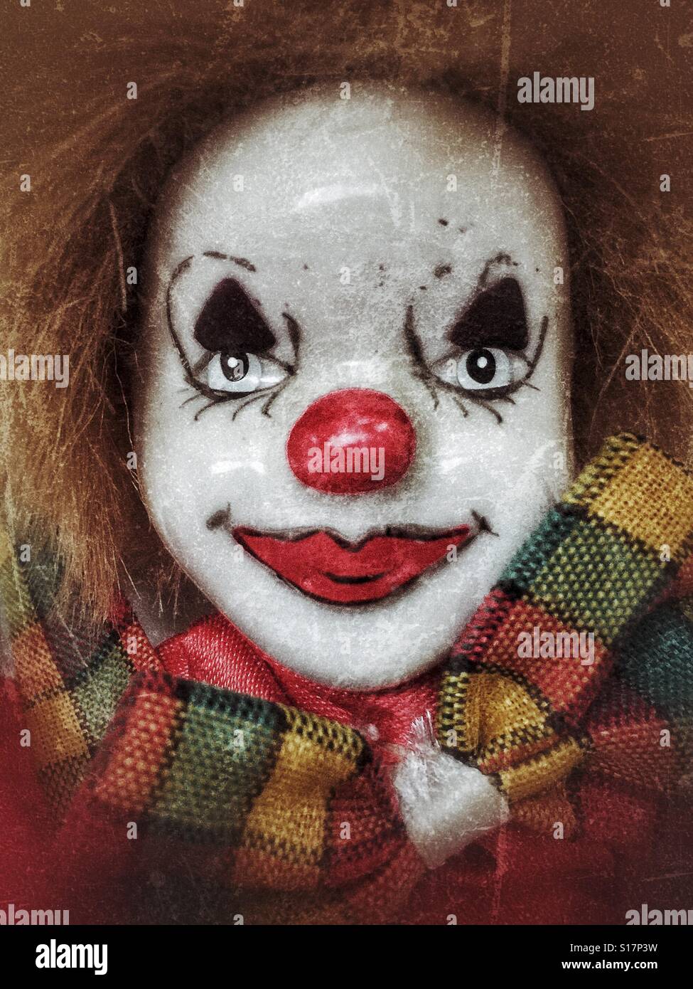 Clown Stockfoto