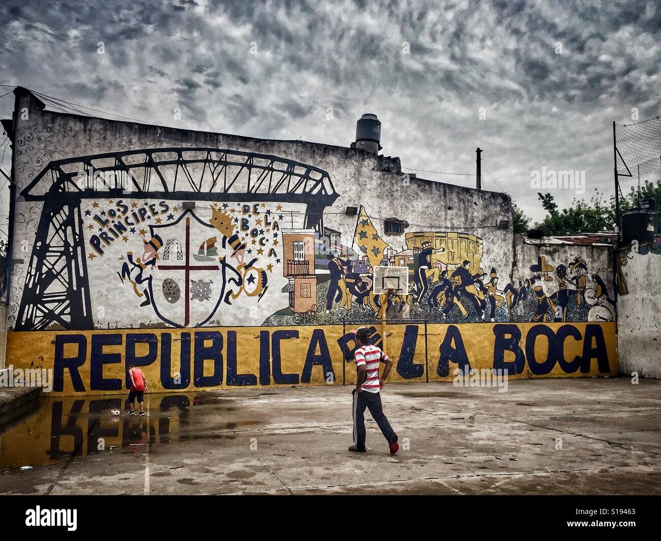 Republica De La Boca Stockfoto