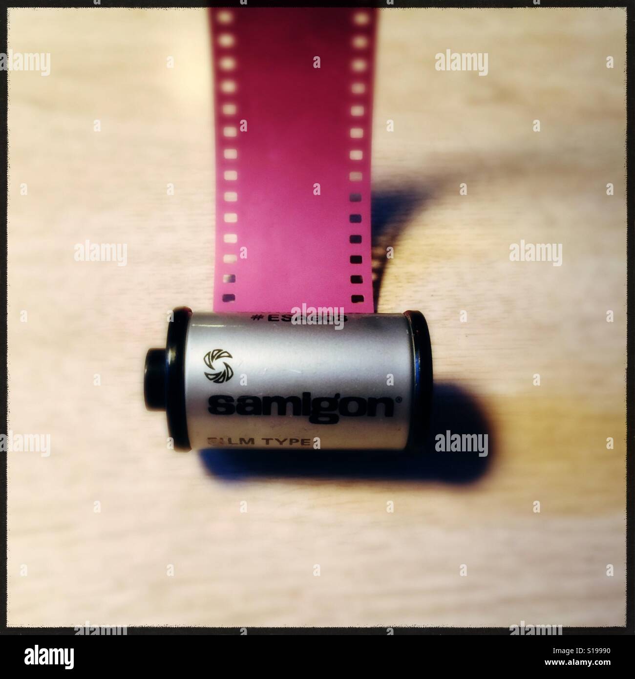 Jahrgang film Stockfoto