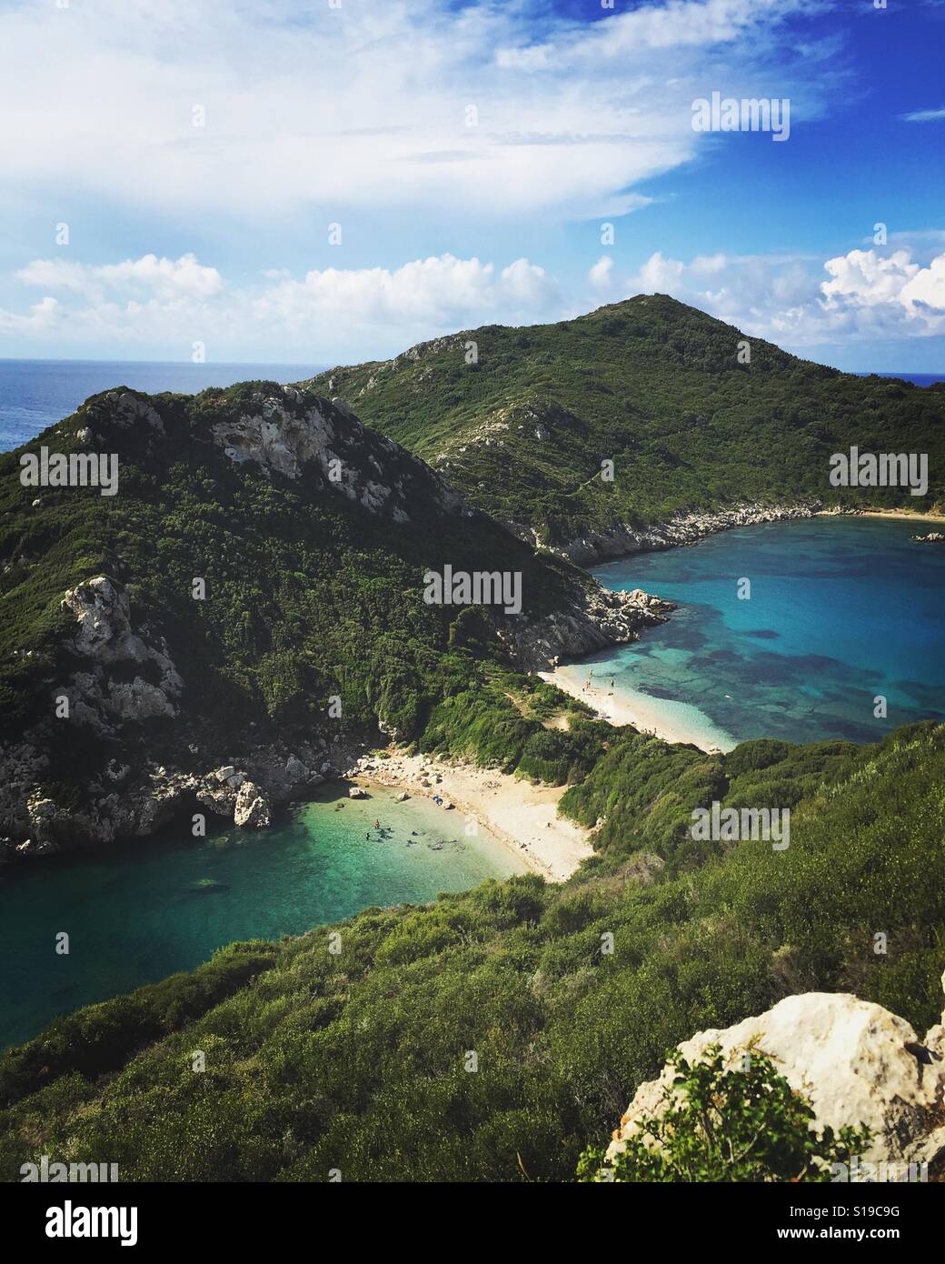 Griechischen Strand Stockfoto