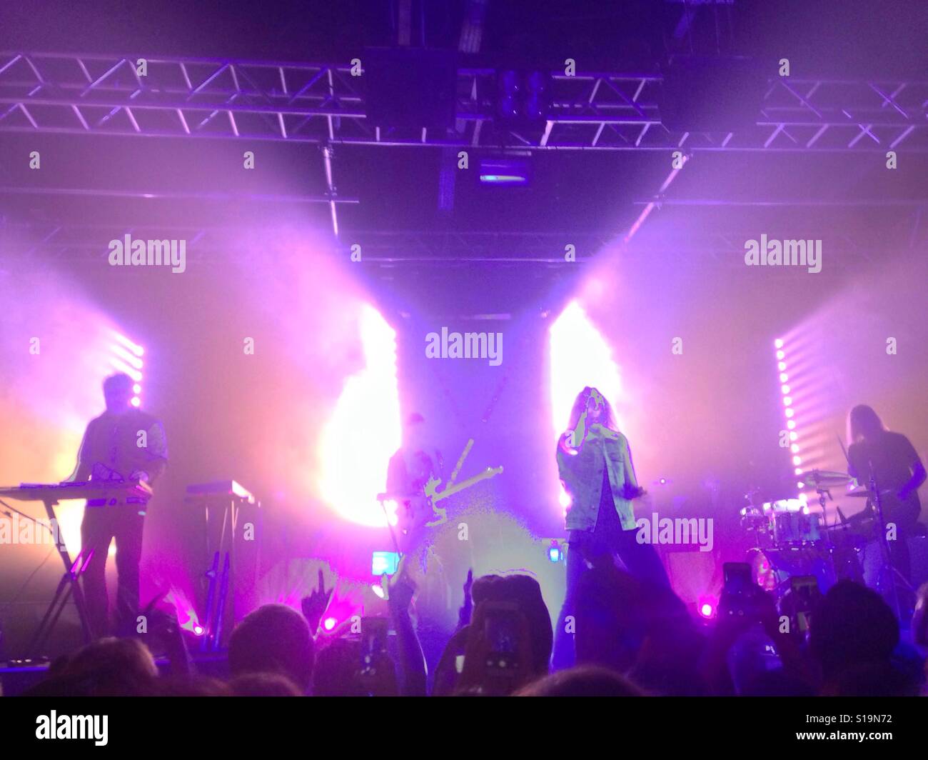 Mø Konzert in Leeds Stockfoto