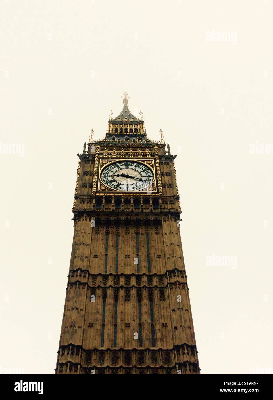 London Big Ben isoliert Stockfotografie - Alamy