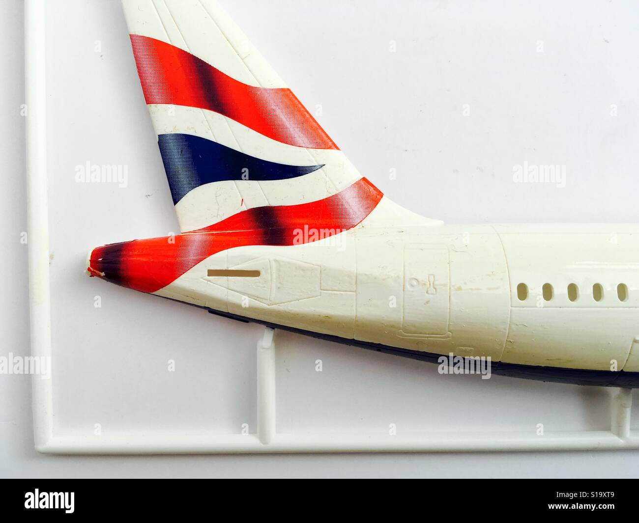 British Airways Airbus A319 Flugmodelle Stockfoto