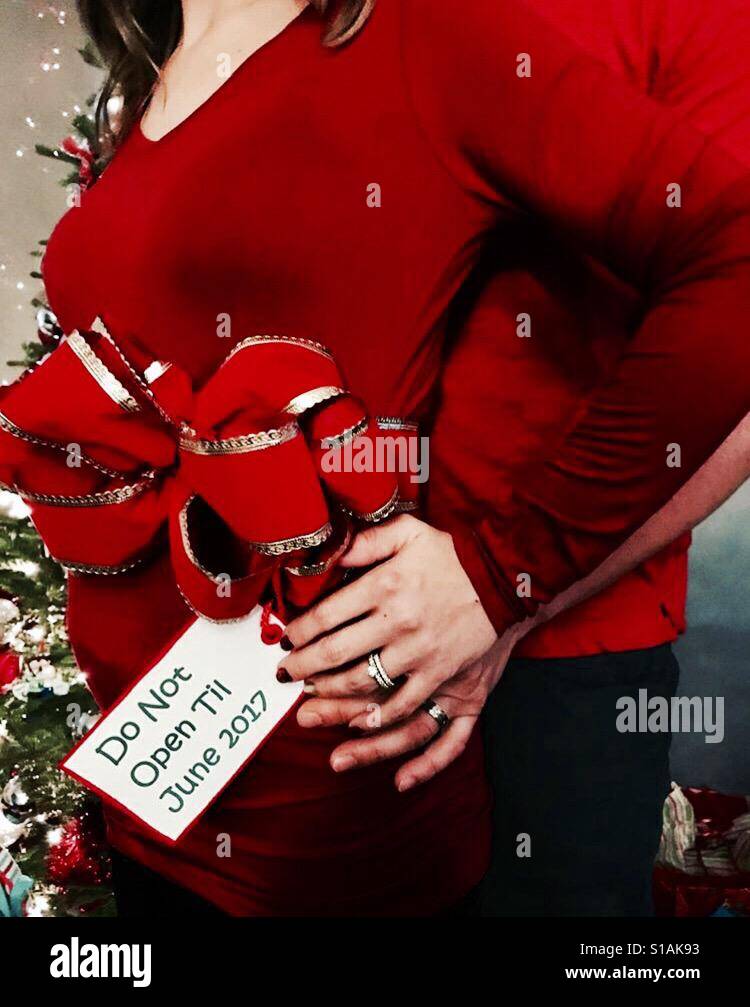 "Kostbare Weihnachten-Paket" Stockfoto