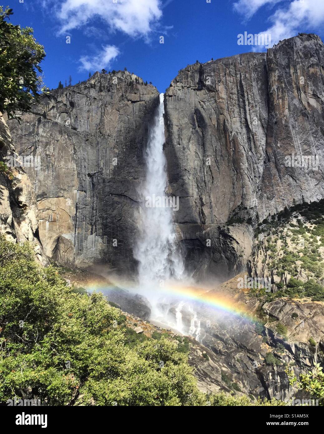 Yosemite Falls, Kalifornien Stockfoto