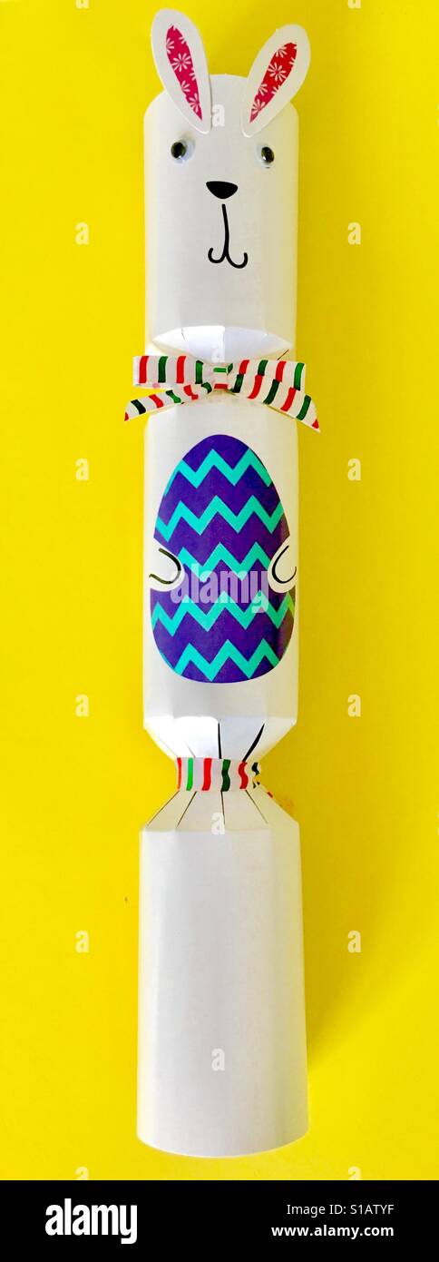 Hase Ostern Cracker - Smartphone-aufgenommenes Stockfoto