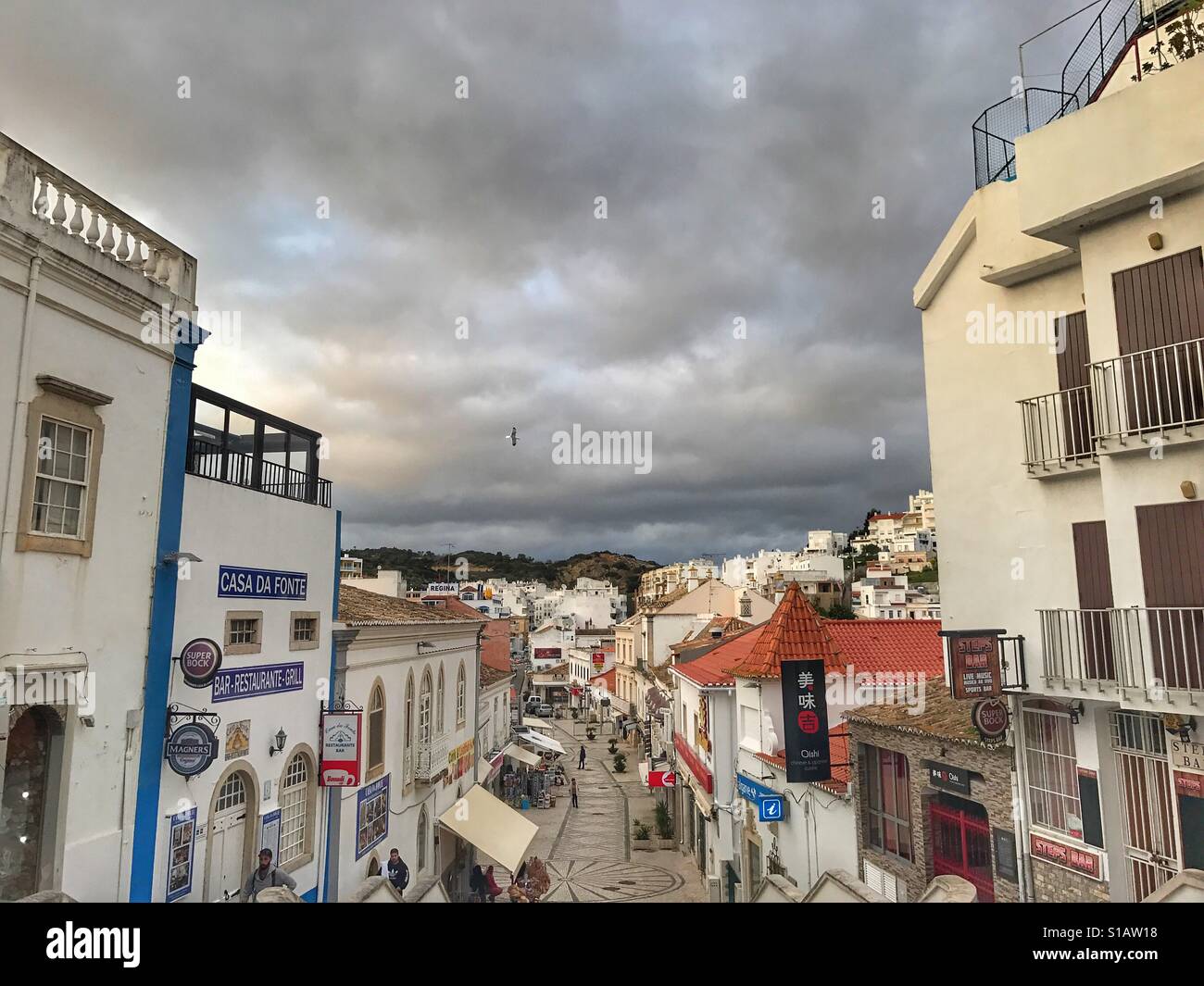Albufeira-Algarve-Portugal Stockfoto