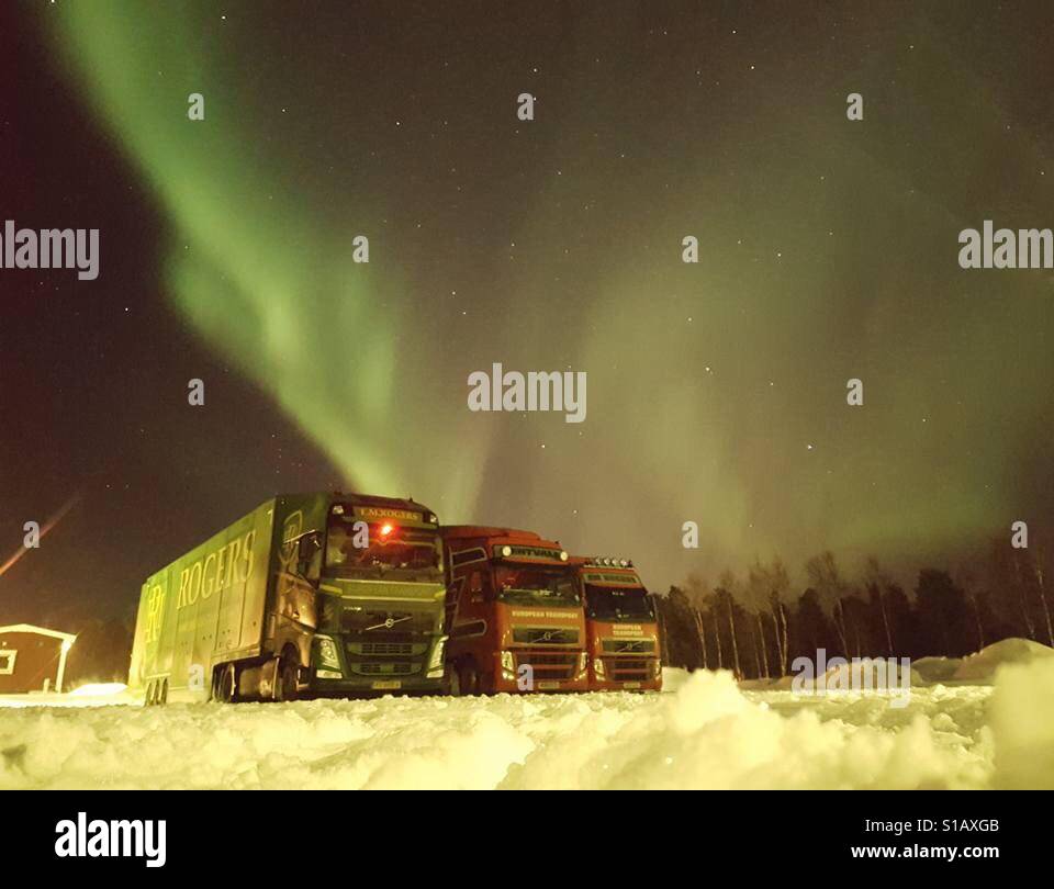 Northern lights Stockfoto
