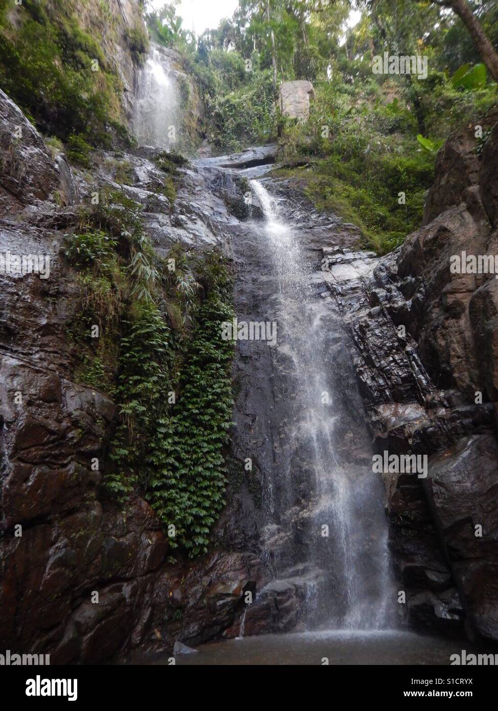 Dtaat Mook Wasserfall, Chiang Mai, Thailand. Stockfoto