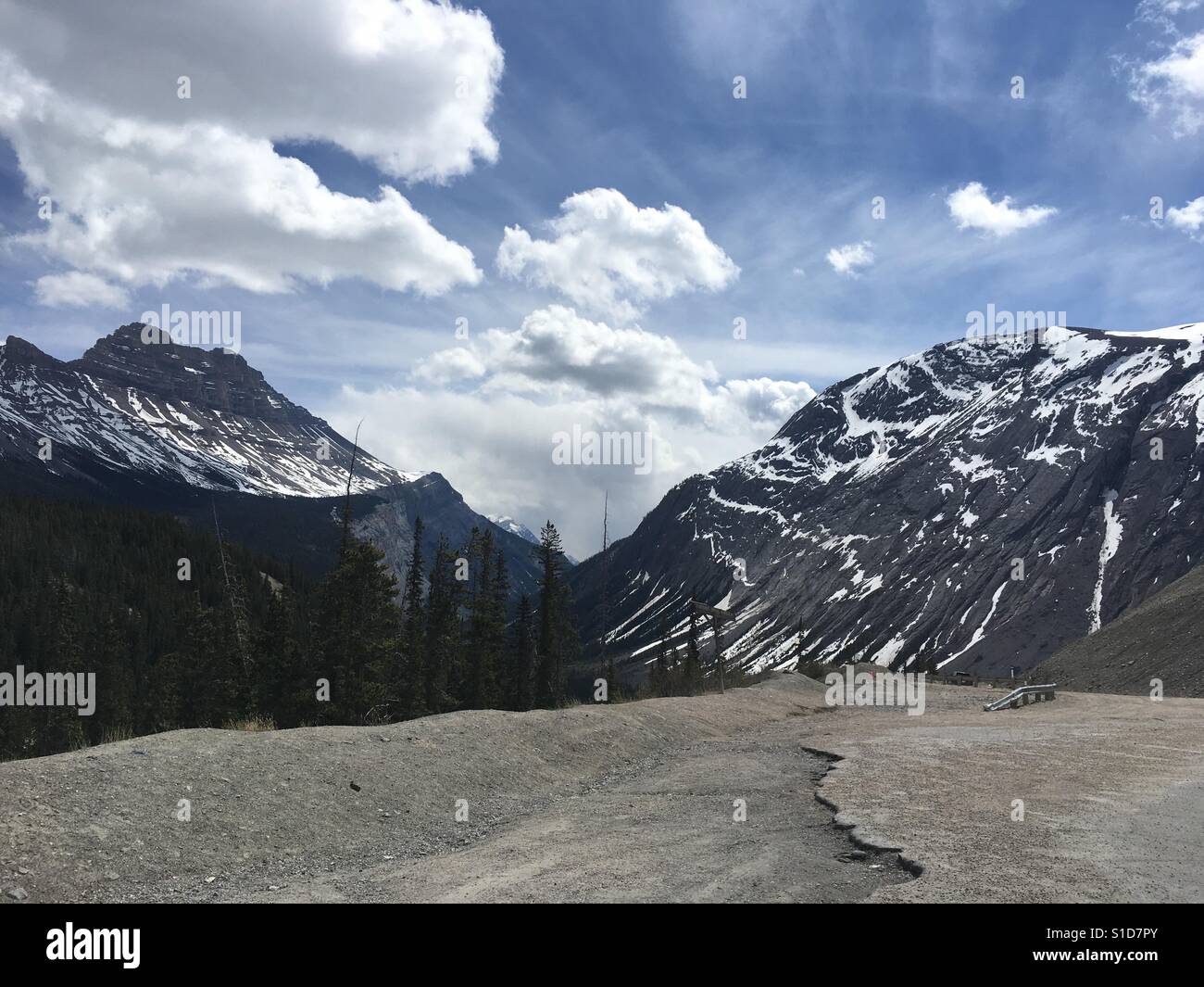 Rockie Mountains. Der Jasper Nationalpark. Stockfoto