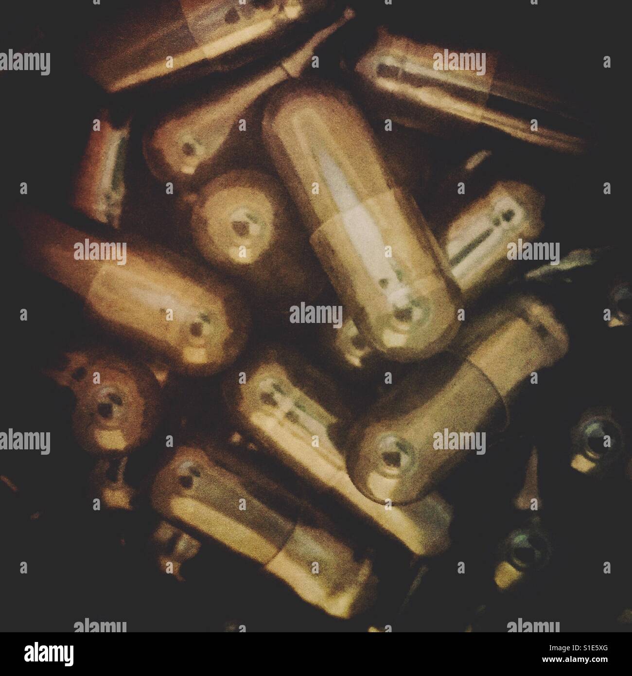 Pillen - Smartphone-aufgenommenes Stockfoto