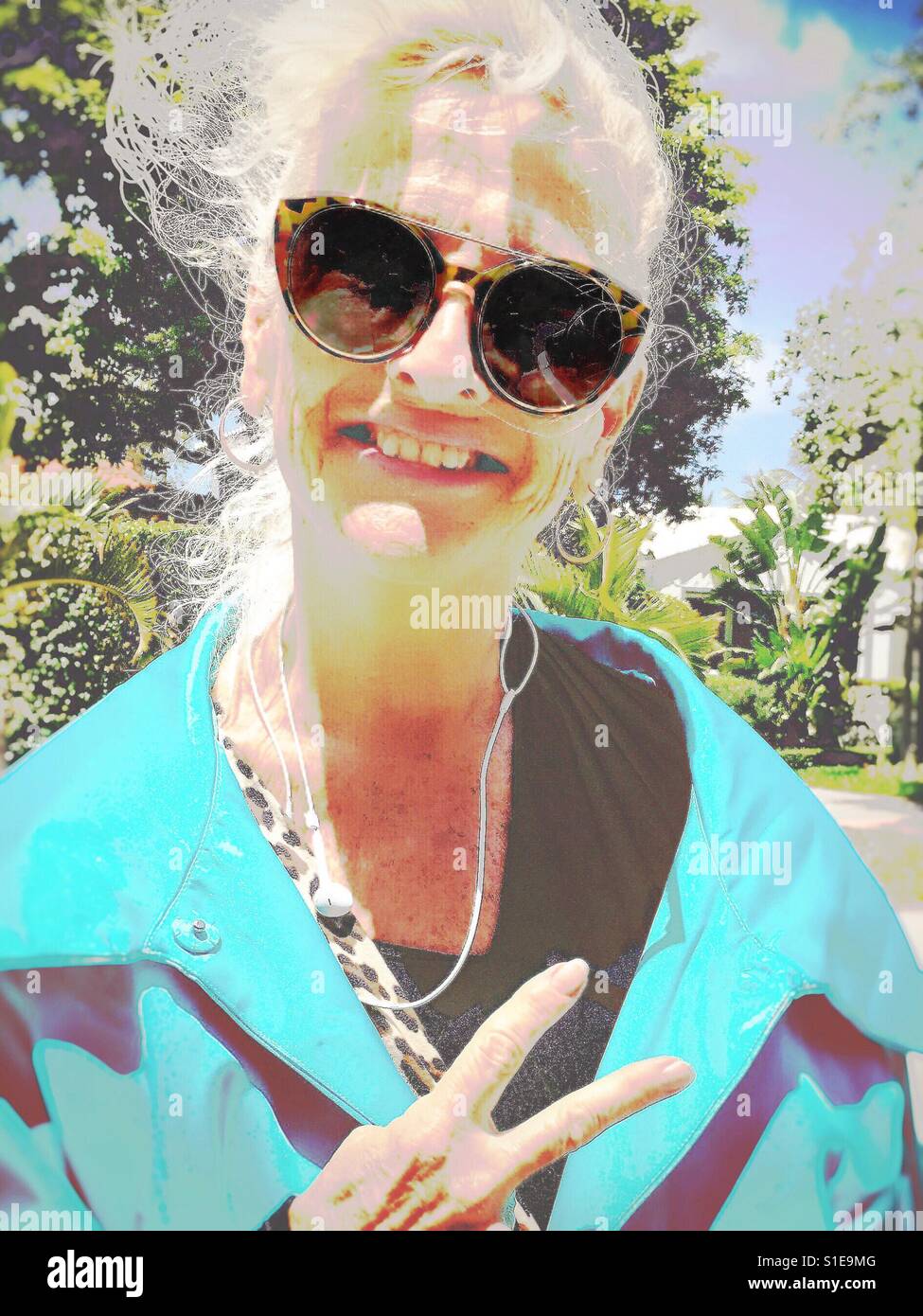 Alles ist in Ordnung - Smartphone-aufgenommenes Stockfoto