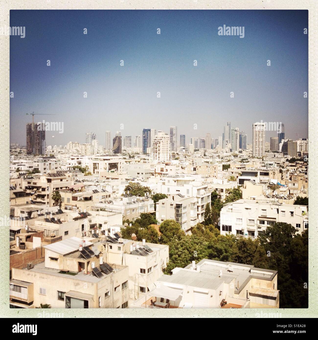 Stadtansicht von Tel Aviv-Yafo, Israel Stockfoto