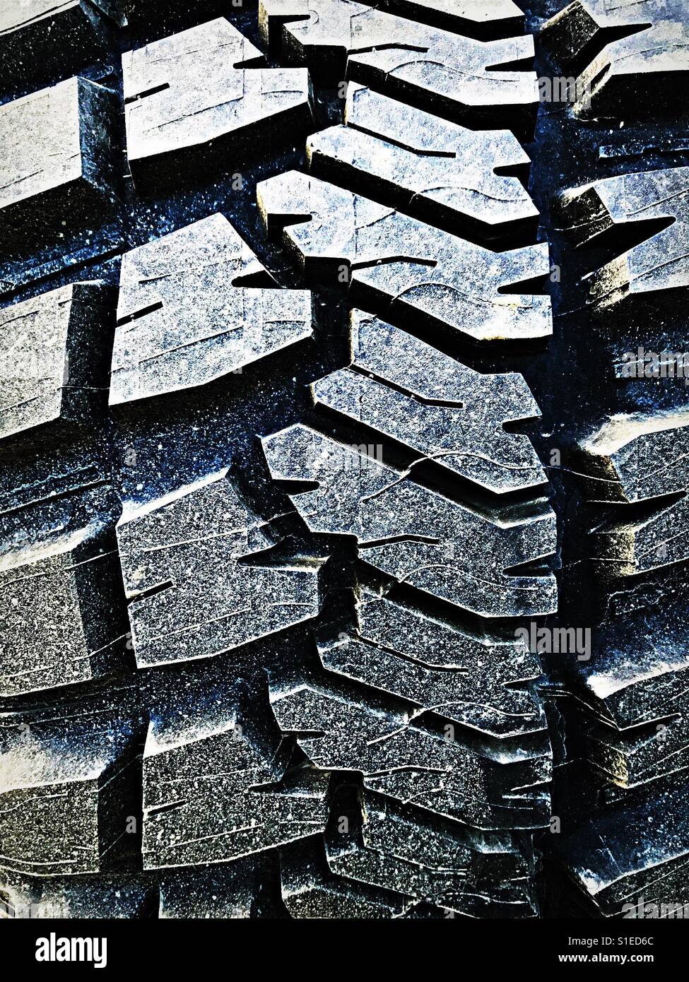 Reifen-Lauffläche Stockfoto