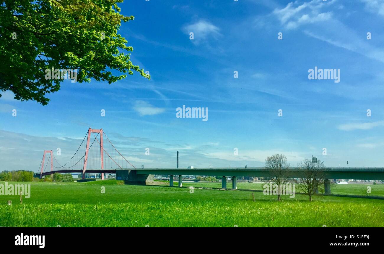 Brücke in Deutschland Stockfoto