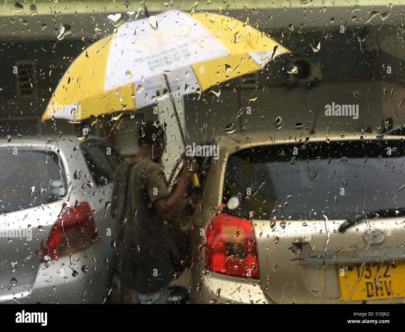 Regen In Dar Es Salaam Stockfoto