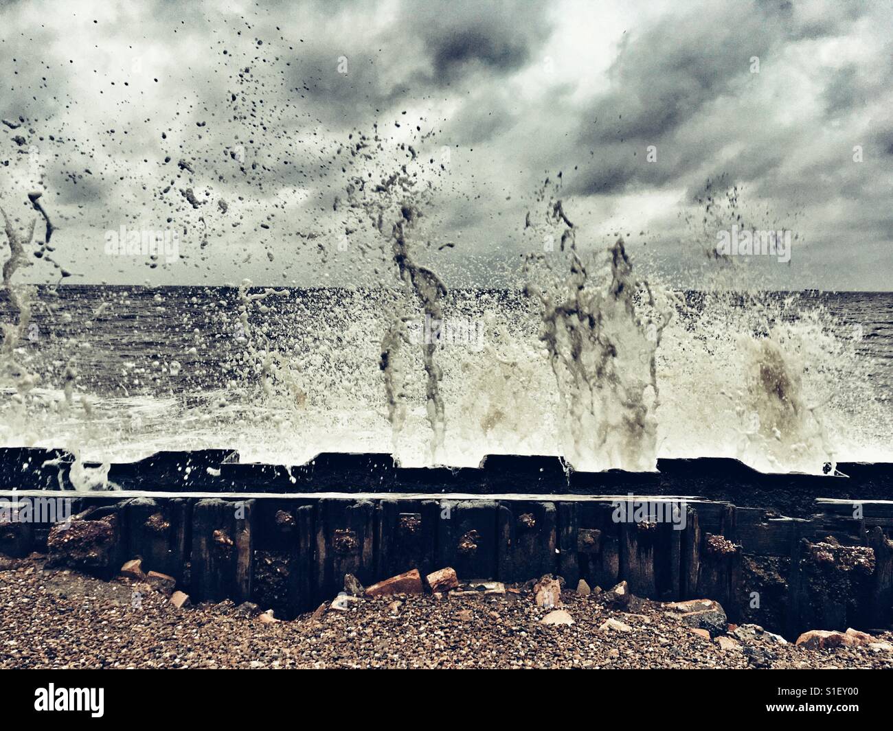 Splash 3 - Smartphone-aufgenommenes Stockfoto