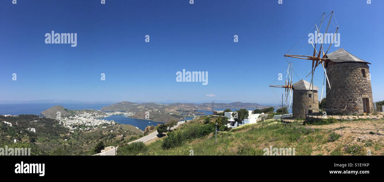 Patmos, Griechenland Stockfoto