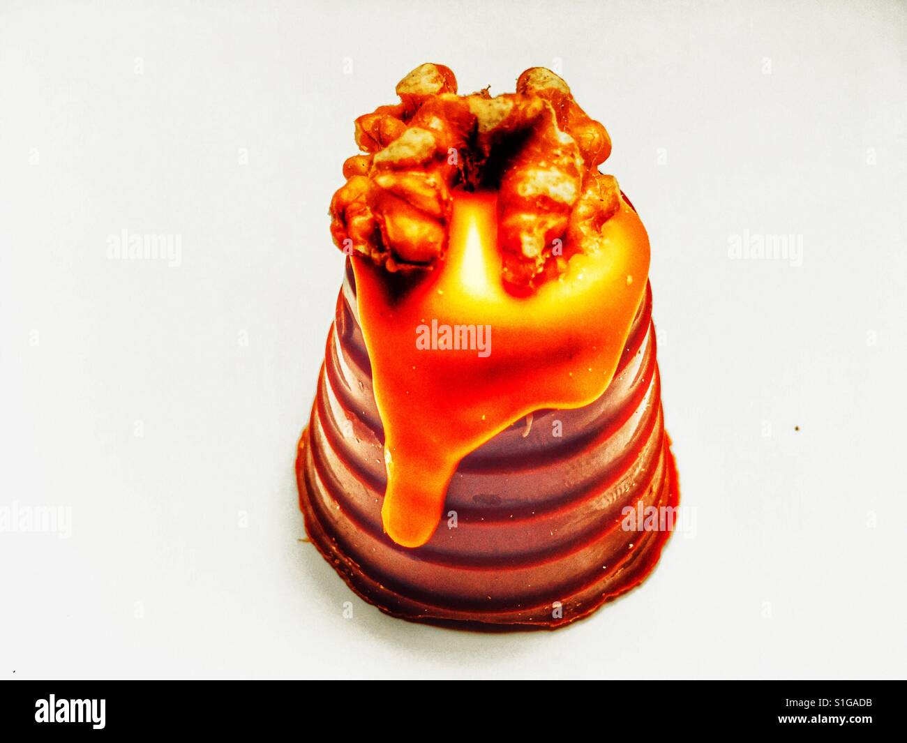 Hadleigh Maid orange Trüffel Walnuss Strudel - Smartphone-aufgenommenes Stockfoto