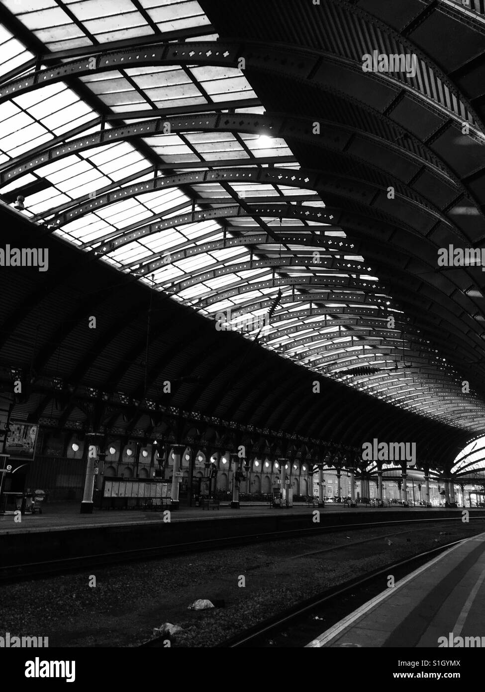 Bahnhof York, York, Nordengland Stockfoto