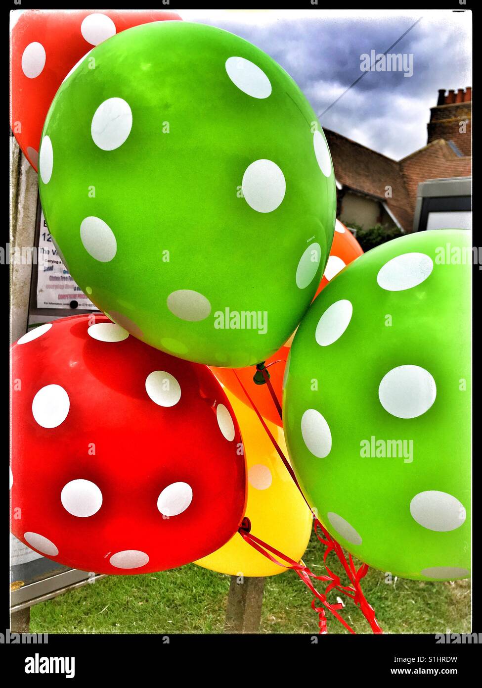 Party-Ballons Stockfoto