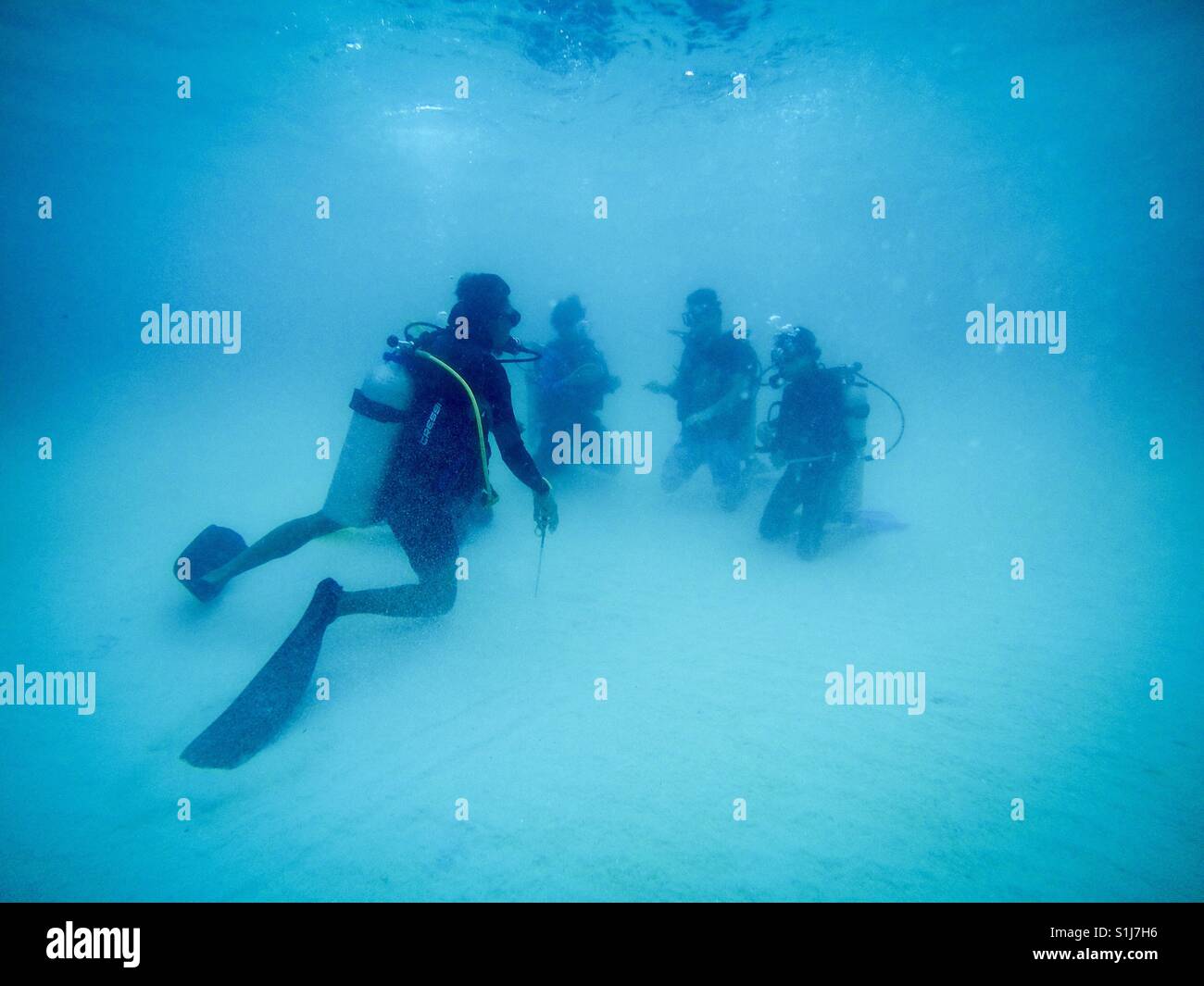 Discovery Scuba diving Stockfoto