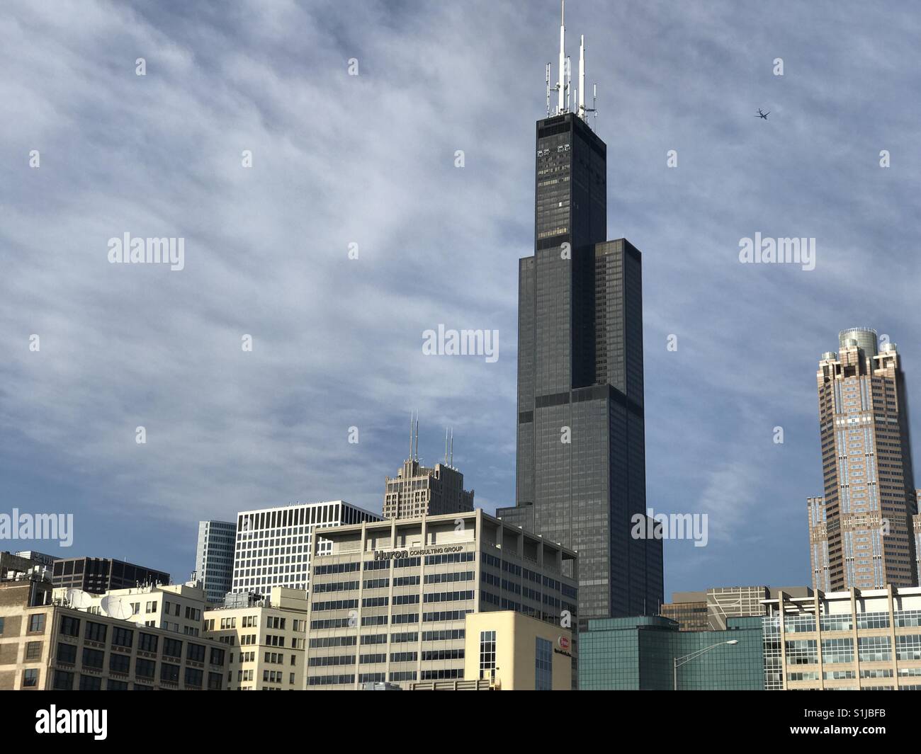 Willis Tower in Chicago Stockfoto