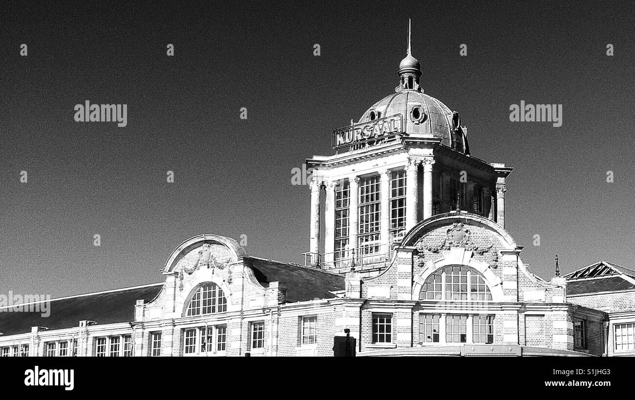 Der Kursaal Amusement Park baut eine historische Denkmalschutz 2 Gebäude, das im Jahr 1901 eröffnete. Southend auf Meer, Essex, uk. Stockfoto