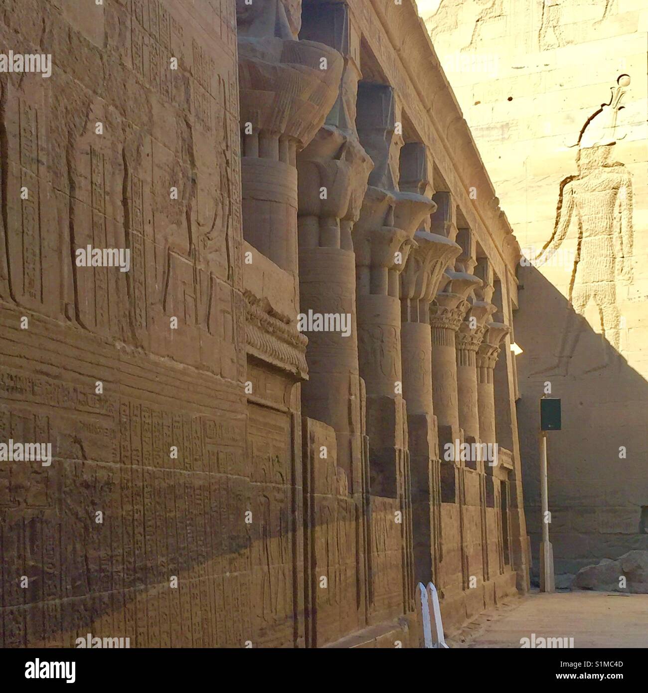 Tempel von Philae, Assuan, Ägypten Stockfoto