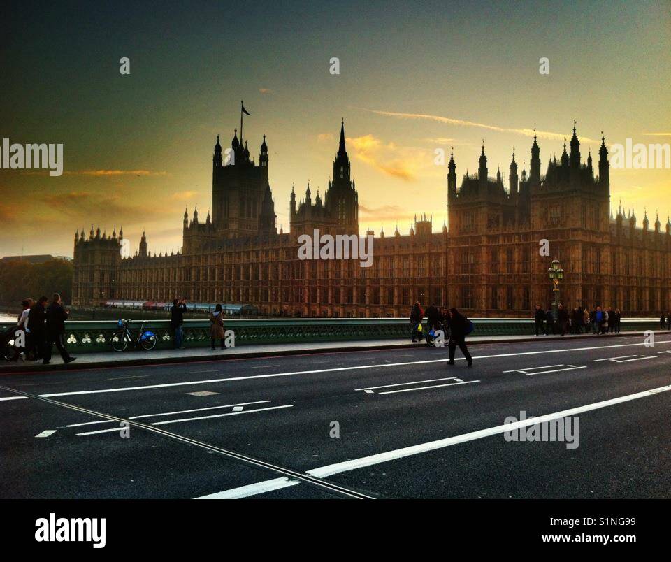 Houses of Parliament Stockfoto