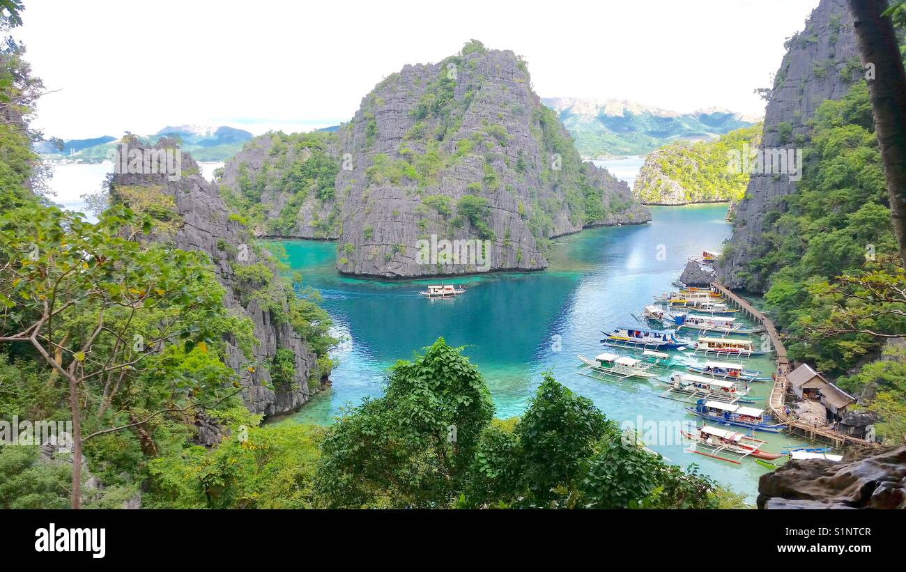 Coron Palawan, Philippinen Stockfoto