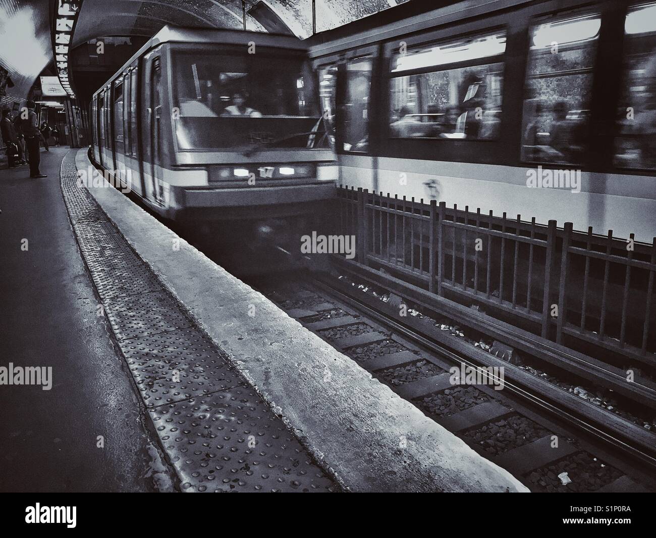 U-Bahn Station. Stockfoto