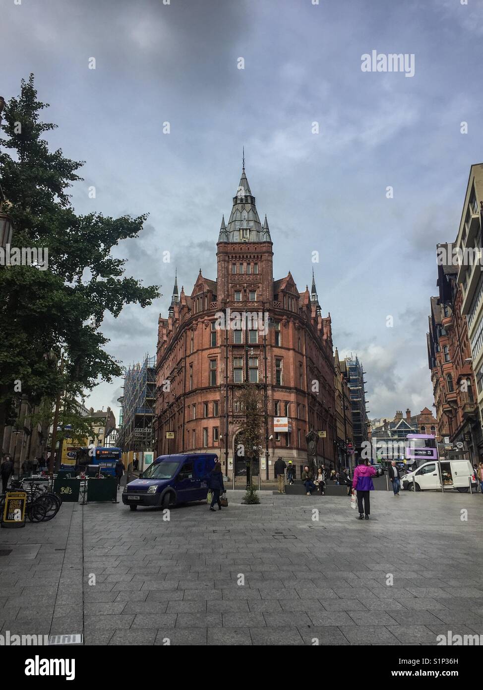 Nottingham City Centre Stockfoto