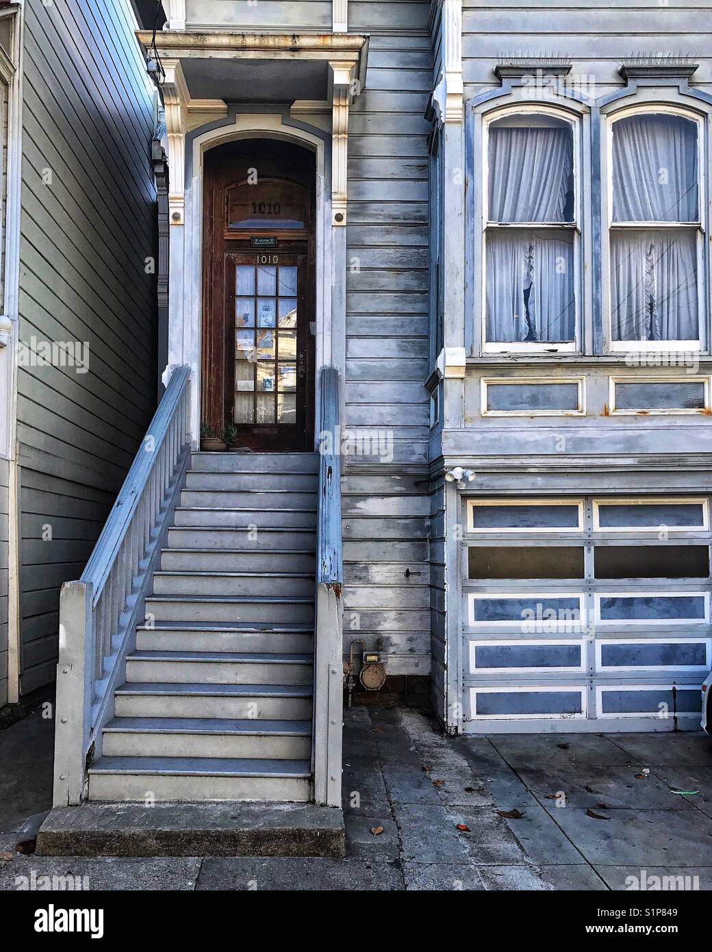 San Francisco Reihenhaus Stockfoto