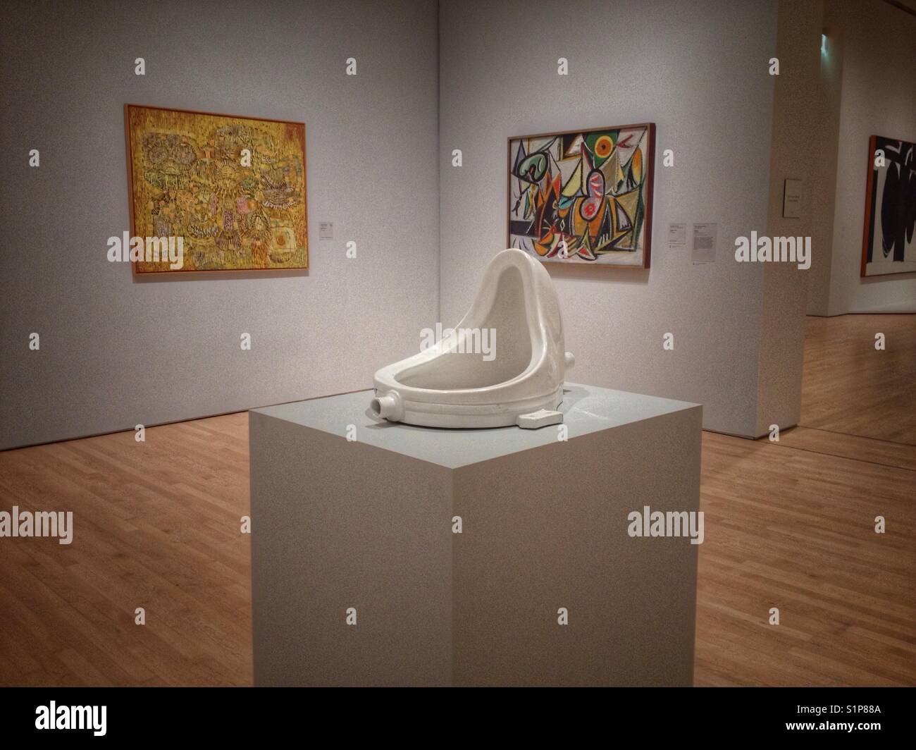 San Francisco Museum of Modern Art - Smartphone-aufgenommenes Stockfoto