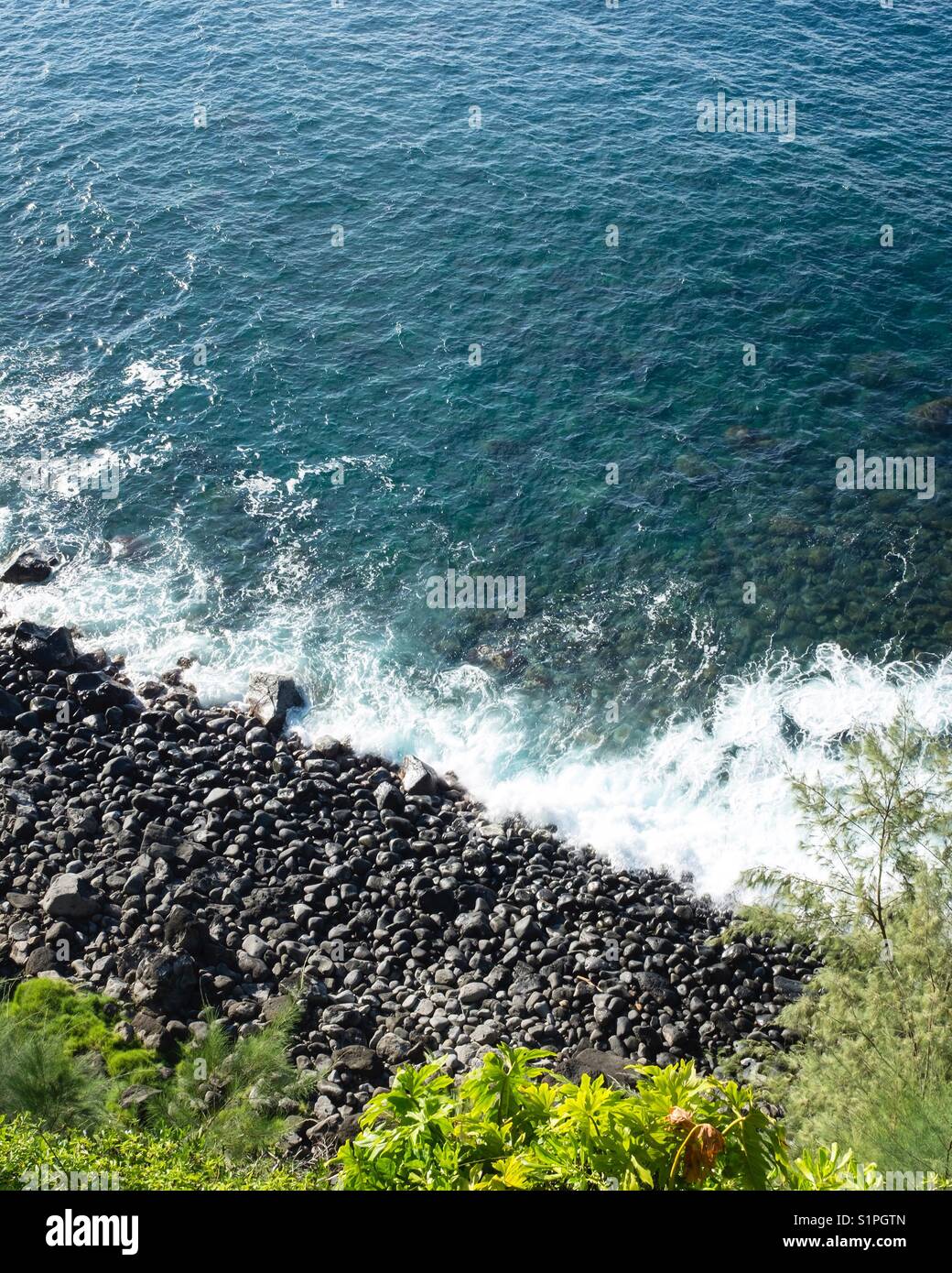 Maui Küste Stockfoto