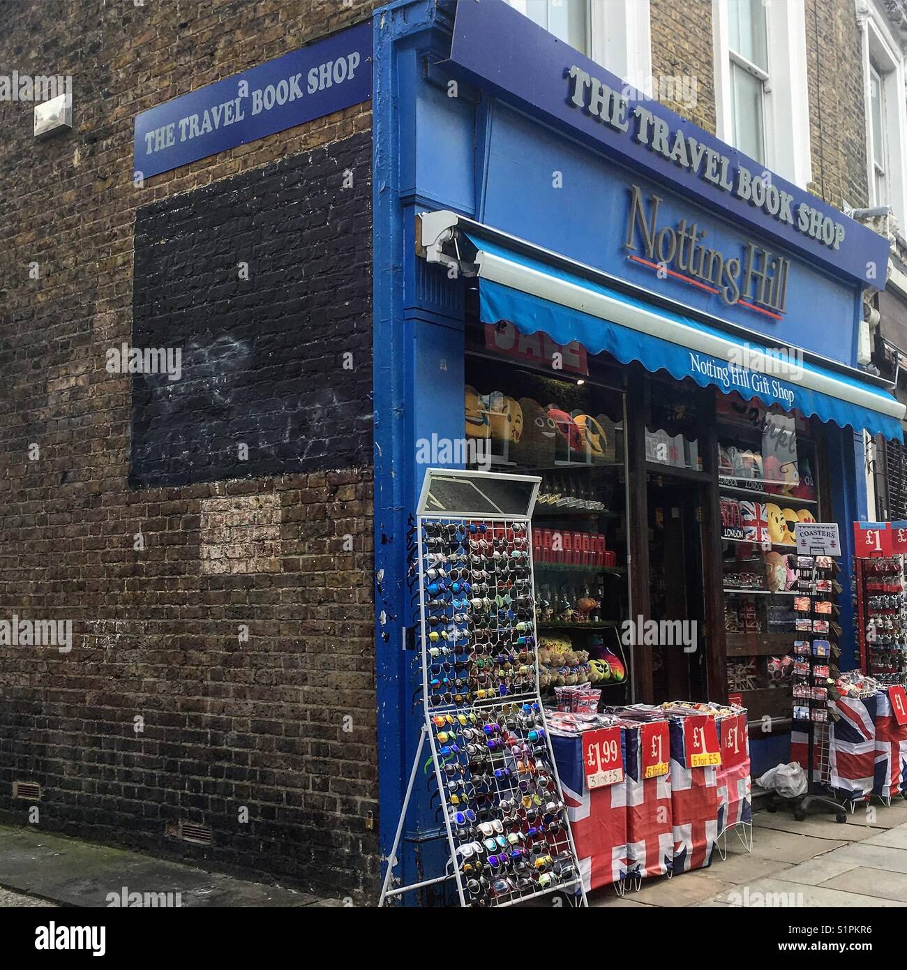 Die Lage des Travel Book Store aus dem Film Notting Hill. Stockfoto