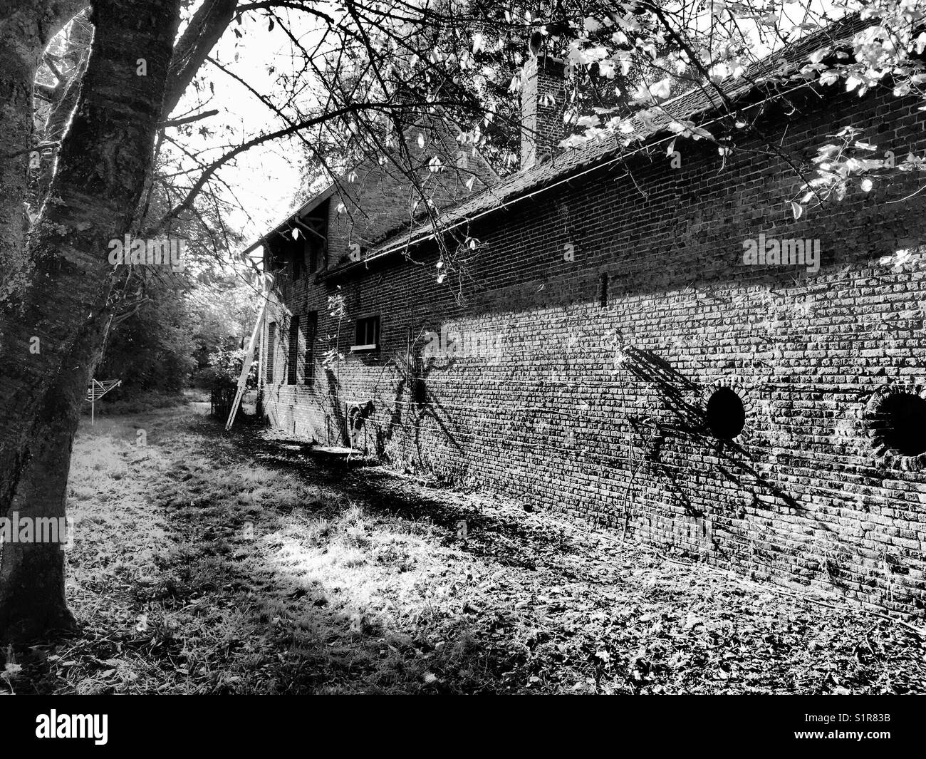 Bauernhaus, Chateau de bambecq, racquinghem, Pas de Calais - Nord, Frankreich Stockfoto