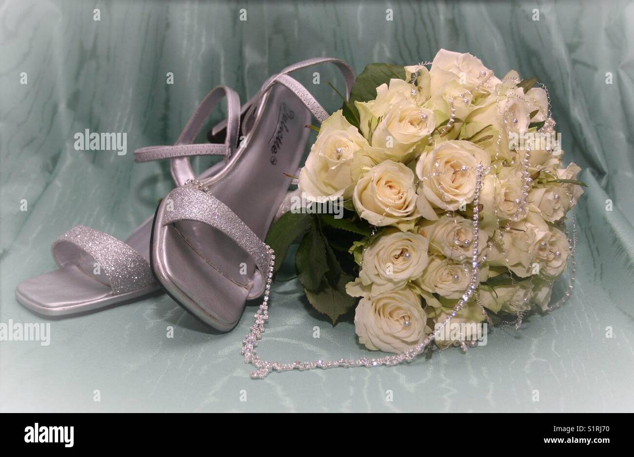 Könnte diese Schuhe Cinderella's gewesen? Stockfoto