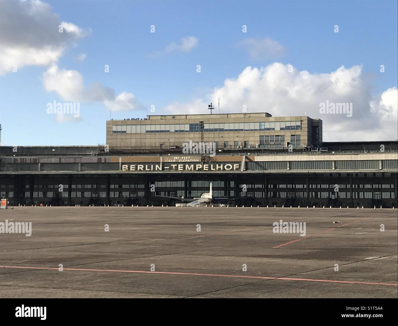 Flughafen Berlin Tempelhof Stockfoto