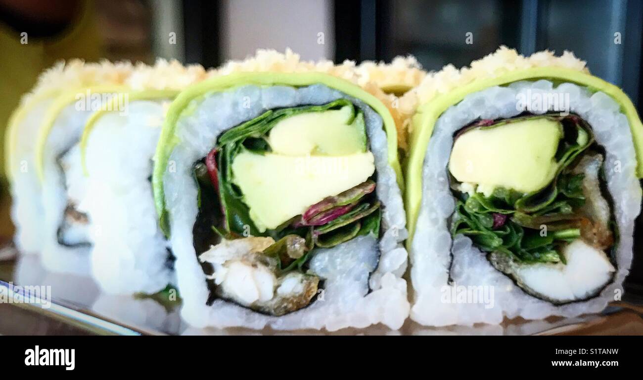 Sushi ist göttliche Stockfoto