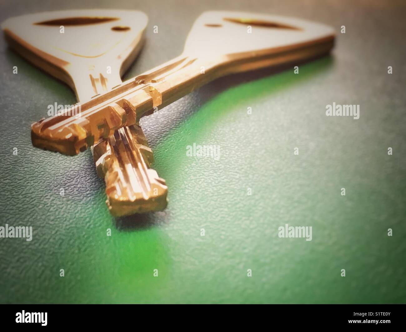 Schlüssel. - Smartphone-aufgenommenes Stockfoto